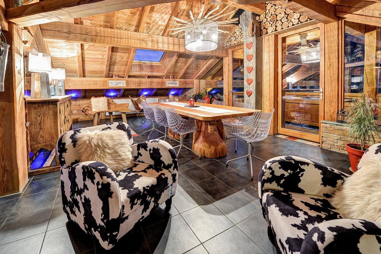 Chalet Cerf Che Serre Chevalier Esterno foto